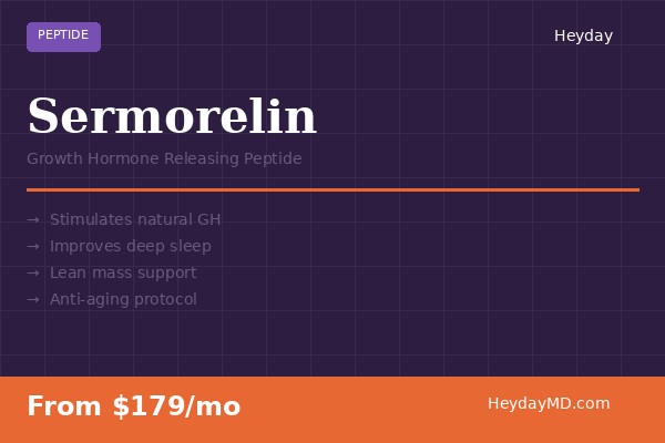 Sermorelin Peptide - Heyday Health